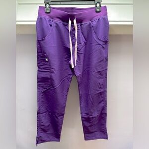 Purple FIGS Kade scrub pants